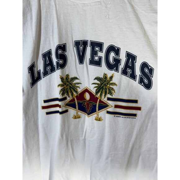 Vintage Las Vegas‎ Nevada Robert Allan Sportswear Shirt XL USA - Picture 5 of 10